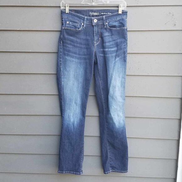 Levi's Signature Modern Slim Jeans size 4 M  ( 27-32) - Picture 1 of 9